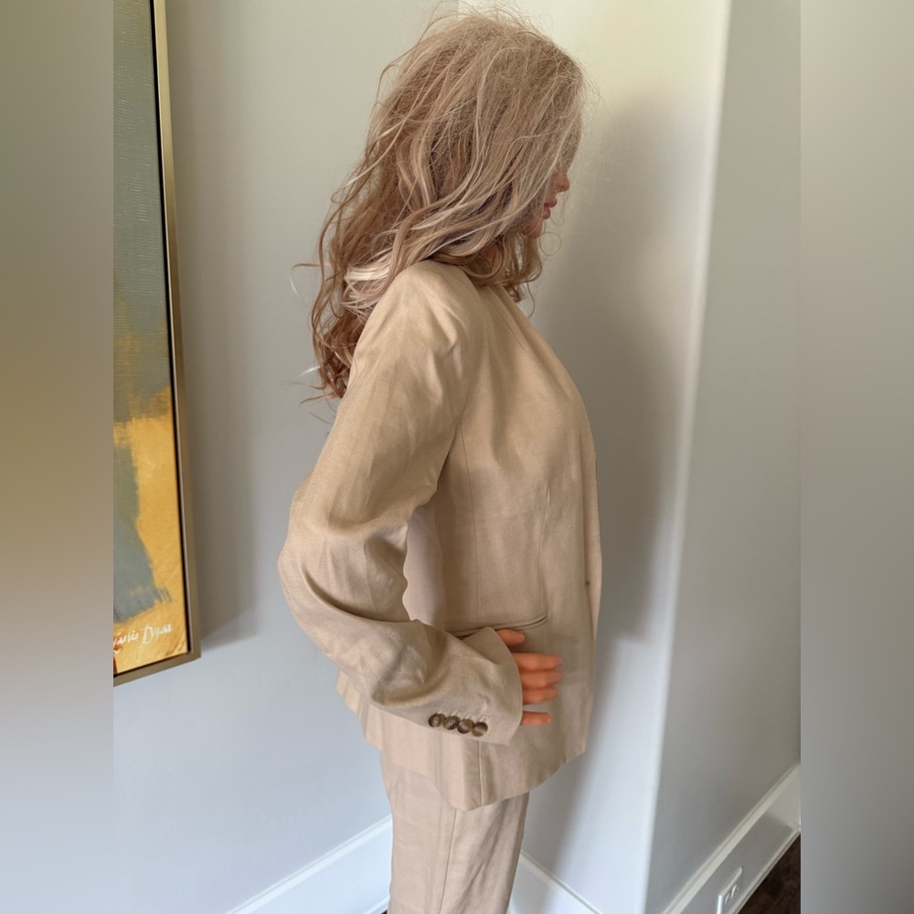 NWT Never Worn Suit by Ann Taylor — Beige Tan Stylish Look! - Picture 9 of 16